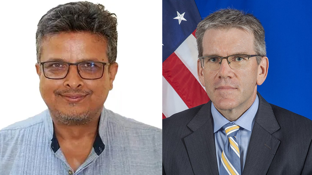 महानगरका प्रमुख कोइराला र अमेरिकी राजदूत थोम्सनबीच भेटवार्ता